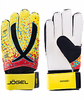 Перчатки вратарские Jogel ONE Wizard AL3 Flat, желтый 